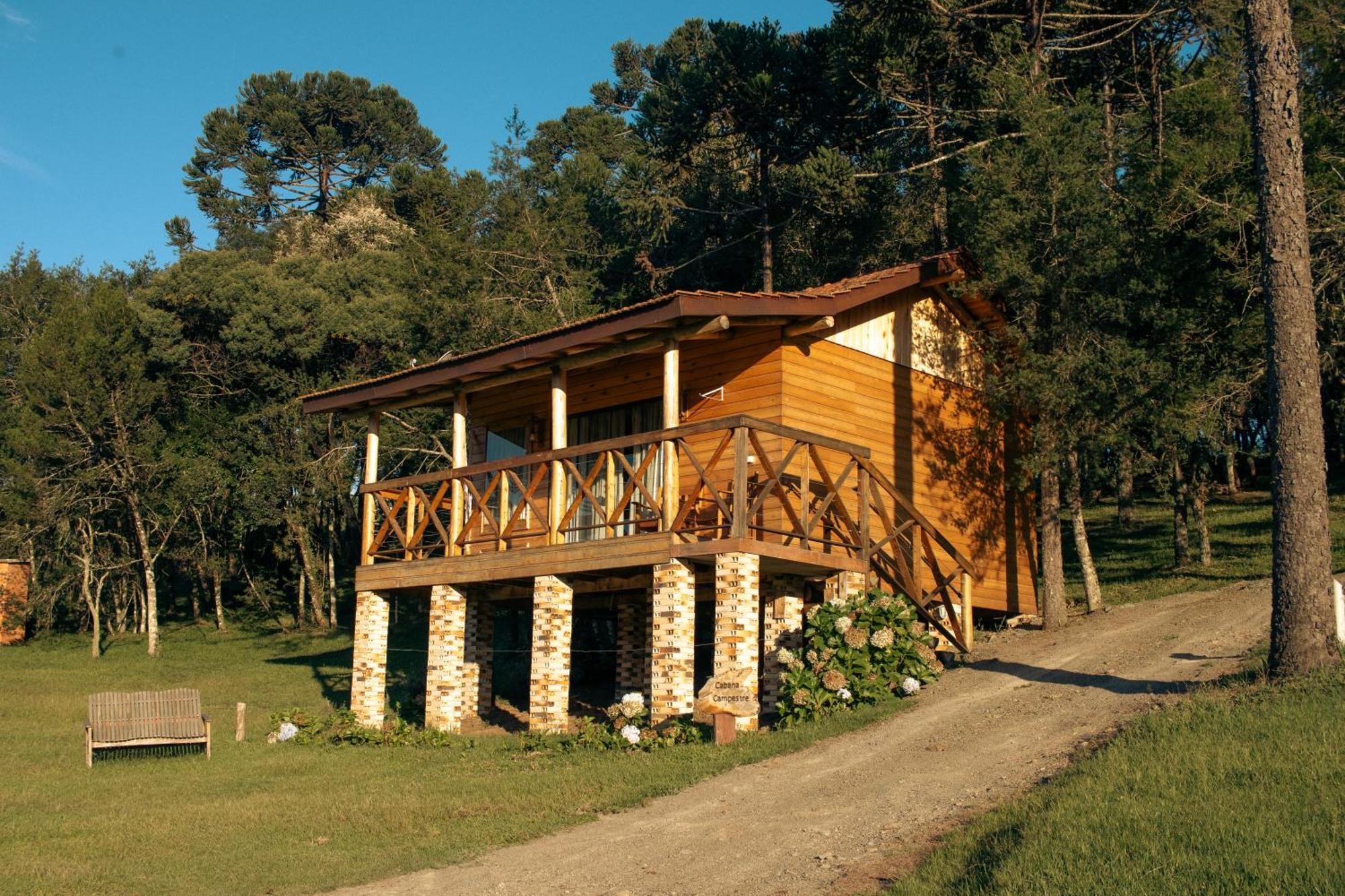 Hospedaria Refugio do Invernador Urubici Exterior foto